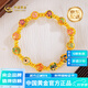 中國黃金（CHINA GOLD）足金999十二花神黃金手鏈彩色琺瑯手串送女友老婆生日禮物 凈金重約 5.3g