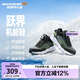 Skechers斯凱奇兒童旋鈕鞋秋冬新款加絨保暖休閑鞋男童防滑二棉鞋405291L