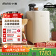 小吉（MINIJ）【許我耀眼同款】121升復古小冰箱冰吧一級能效小型租房家用客廳迷你冰箱國家補貼BC-JA121F1F02