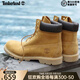 添柏嵐（Timberland）男鞋馬丁靴秋冬戶外徒步登山大黃靴輕便耐磨厚底休閑高幫靴 經(jīng)典寬版黃靴/建議拍小半碼 40 (250mm)