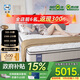 絲漣Sealy乳膠床墊奇跡同樣版攬月美姿彈簧軟硬適中28cm厚1.8米*2米
