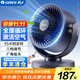 格力（GREE）空氣循環(huán)扇臺式風(fēng)扇家用電風(fēng)扇風(fēng)寶遙控小風(fēng)扇搖頭電扇渦輪換氣扇循環(huán)對流風(fēng)扇FXT-1506Bg3