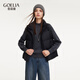 歌莉婭 冬季新品  95白鵝絨馬甲外套  1EDJ8A290 00B黑色 M