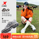 特步追山徒步鞋戶(hù)外鞋女子秋季網(wǎng)面透氣輕便緩震休閑老爹鞋女鞋