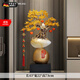 PRUY時(shí)來(lái)運轉發(fā)財樹(shù)落地擺件客廳入戶(hù)玄關(guān)喬遷新居禮物高級感招財裝飾 福鹿時(shí)來(lái)運轉發(fā)財樹(shù)（金色）