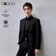 G2000【抗菌/多面彈性/商場(chǎng)同款】男裝2025秋冬商務(wù)通勤正裝西服 黑色