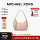 MICHAEL KORS禮物輕奢MK女包JET SET CHARM老花手提包腋下包 小號 芭蕾粉