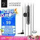 水月雨 Quarks夸克 微動(dòng)圈Hifi耳機耳塞 兇萌地攤塞 入門(mén)小神器 夸克【帶麥版】