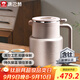 康巴赫（KBH）鈦燜茶壺家用大容量保溫壺高端溫顯悶泡壺節(jié)日禮物 香檳金
