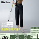 蕉下（beneunder）防曬涼感休閑褲外穿女士速干錐形褲TH24624漫暮黑L