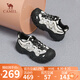 駱駝（CAMEL）登山鞋戶外休閑鞋女網(wǎng)面3.0閃電丑萌鞋 L24A469693 米/銀/黑 36