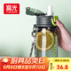 富光塑料杯tritan材質(zhì)吸管杯男女學(xué)生戶(hù)外運動(dòng)彈蓋帶提繩水杯子560ml