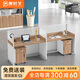 美軒戈（meixuange）職員桌屏風(fēng)工位辦公桌椅組合簡(jiǎn)約現代辦公室員工桌組合