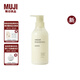 無(wú)印良品（MUJI） 米糠發(fā)酵洗發(fā)水 洗發(fā)露洗發(fā)膏 新品 控油去屑 柑橘香味 400ml*1瓶