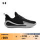 安德瑪（UNDERARMOUR）春夏CURRY 12庫里男女情侶緩震運動籃球鞋3027634 黑色001 42.5