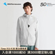 KLATTERMUSEN攀山鼠10400雷神文托男款輕量防水沖鋒衣-Vingtor Hood Jacket 891/Moon（月亮白） M