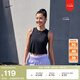 耐克（NIKE）官方ONE DRI-FIT女子速干短款背心夏季新款反光FN2846 010黑 M