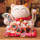 夢(mèng)多福招財貓開(kāi)業(yè)大擺件自動(dòng)招手電動(dòng)搖手大號陶瓷新店開(kāi)業(yè)大吉喬遷禮物 【熱銷(xiāo)】財源滾滾 22*18*21電動(dòng)搖手貓 國潮禮盒丨圍脖丨座墊丨電動(dòng)搖手