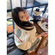 森馬（Semir）2025新款夏季純棉正肩設計感小眾美式寬松短袖t恤女半袖上衣 白灰色(重磅純棉260g) L 建議100-120斤