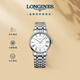 浪琴（LONGINES）瑞士手表 時(shí)尚系列 機械鋼帶女表L43224116