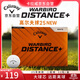 卡拉威高爾夫球Warbird二層球雙層球遠距離下場(chǎng)球25新款