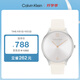 凱文克萊（Calvin Klein）CK手表永恒款皮帶時(shí)尚石英女表女神節(jié)禮物25200010