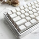 AINBELL【Base68-純白花嫁】客制化機械鍵盤(pán)無(wú)線(xiàn)藍牙三模熱插拔DIY創(chuàng  )意辦公鍵盤(pán)PC材質(zhì)鍵帽女生小眾高顏值 Base68-純白花嫁【白色鍵帽】三模連接/熱插拔 海洋之心【靜音線(xiàn)性-40g觸發(fā)