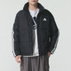 阿迪達斯（adidas）男裝羽絨服 25冬季新款黑色運動(dòng)服戶(hù)外保暖服加厚防寒休閑外套 KC2487 L