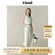 ELAND衣戀連衣裙女老錢(qián)風(fēng)棉麻混紡舒適透氣馬甲長(cháng)裙2025夏季新款 象牙白/白色(39)Ivory S /160