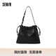 森馬（Semir）托特包復古法式慵懶單肩包大容量抽繩女包105824153007