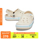 crocs卡駱馳貝雅卡駱班洞洞鞋|205089 冬日白/彩色-1LI 37/38(230mm)