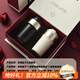 ENO新款陶瓷內(nèi)膽保溫杯男女學(xué)生禮物咖啡杯隨行大容量車載刻字水杯子 白金+黑金【幸福雙杯套裝】 500ml 540ml
