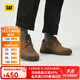 CAT卡特休閑皮鞋工裝鞋男鞋25秋新品防滑耐磨通勤鞋P726061O3AMC36 棕色 41