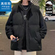 真維斯戶(hù)外運動(dòng)棉馬甲秋冬款保暖防風(fēng)無(wú)袖馬夾休閑戶(hù)外運動(dòng)坎肩外套 黑色 2XL