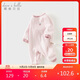 戴維貝拉新生兒嬰兒衣服爬服春秋裝男寶女寶長(cháng)袖哈衣連體衣