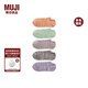 無(wú)印良品（MUJI）男式  余線 5雙裝 運(yùn)動(dòng)船襪 男士短襪男款隱形襪淺口 DA31CC5S 混色 5雙 M （25-27cm/40-44碼）