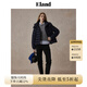 ELAND衣戀羽絨服女簡約風(fēng)鴨絨連帽高領(lǐng)保暖外套2025冬季新款 藏青色(59)Navy M