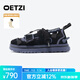OETZI冰人奧茲 男鞋丑萌機能風(fēng)板鞋情侶低幫厚底大頭休閑潮鞋 黑色/藍色T22340211 41