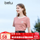 百圖betu女裝夏季新款T恤時(shí)尚簡(jiǎn)約百搭條紋減齡短袖T恤女2303T17 紅白條 S