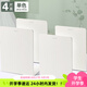得力金屬書立書夾書靠書擋書檔鐵書架簡易桌上夾書器學(xué)生用簡約桌面課桌收納放書架子創(chuàng)意ins風(fēng)擋板隔板書 大號(hào)米白色金屬書立-4片