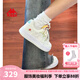 KAPPA卡帕女鞋厚底板鞋女2025夏季新款輕便小白鞋女透氣增高運(yùn)動(dòng)鞋子女 水綠色 38