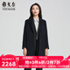 雅戈?duì)枺╕OUNGOR）大衣女士秋冬秋冬青年女大衣羊毛羊絨鵝絨充絨商場同款 藏青YYDM01N153FPF M 165/88A