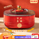 彩致（CAIZHI）干果盤(pán)新年果盤(pán)水果盤(pán)零食盤(pán)糖果盒客廳堅果收納盒雙層 CZ6641