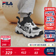 FILA斐樂(lè )兒童童鞋跑步鞋2025年冬季新款男女童小童運動(dòng)鞋子貓爪 黑/太空銀-BS 31