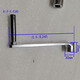 機械設備手搖內四方搖手柄方孔傳動(dòng)扳手手搖四角搖把 機床搖手柄 14X14金屬手柄搖把