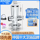 中宇（JOYOU） 中宇角閥全銅主體三通角閥一進(jìn)二出冷熱三角閥衛浴八字閥球閥廁 一進(jìn)二出角閥 4分出水 凈重180多克加厚加粗黃銅主體