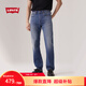 Levi's李維斯25年秋冬新款男士美式505標準直筒潮流休閑牛仔長(cháng)褲 淺藍 34 (32)