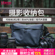 優(yōu)籃子【Ulanzi】PB008相機包休閑攝影旅行單肩包便攜大容量數碼微單反運動(dòng)收納包一機兩鏡防水防刮耐磨 PB008·休閑相機包【黑色】