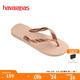 havaianas哈唯納Top炫彩夾腳人字拖女夏海邊平底拖鞋親子款 0076-芭蕾玫瑰 37-38 巴西碼