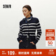 森馬（Semir）森柔|針織開(kāi)衫女冬季短款絞花肌理圓領(lǐng)毛衫打底上衣101724106001
